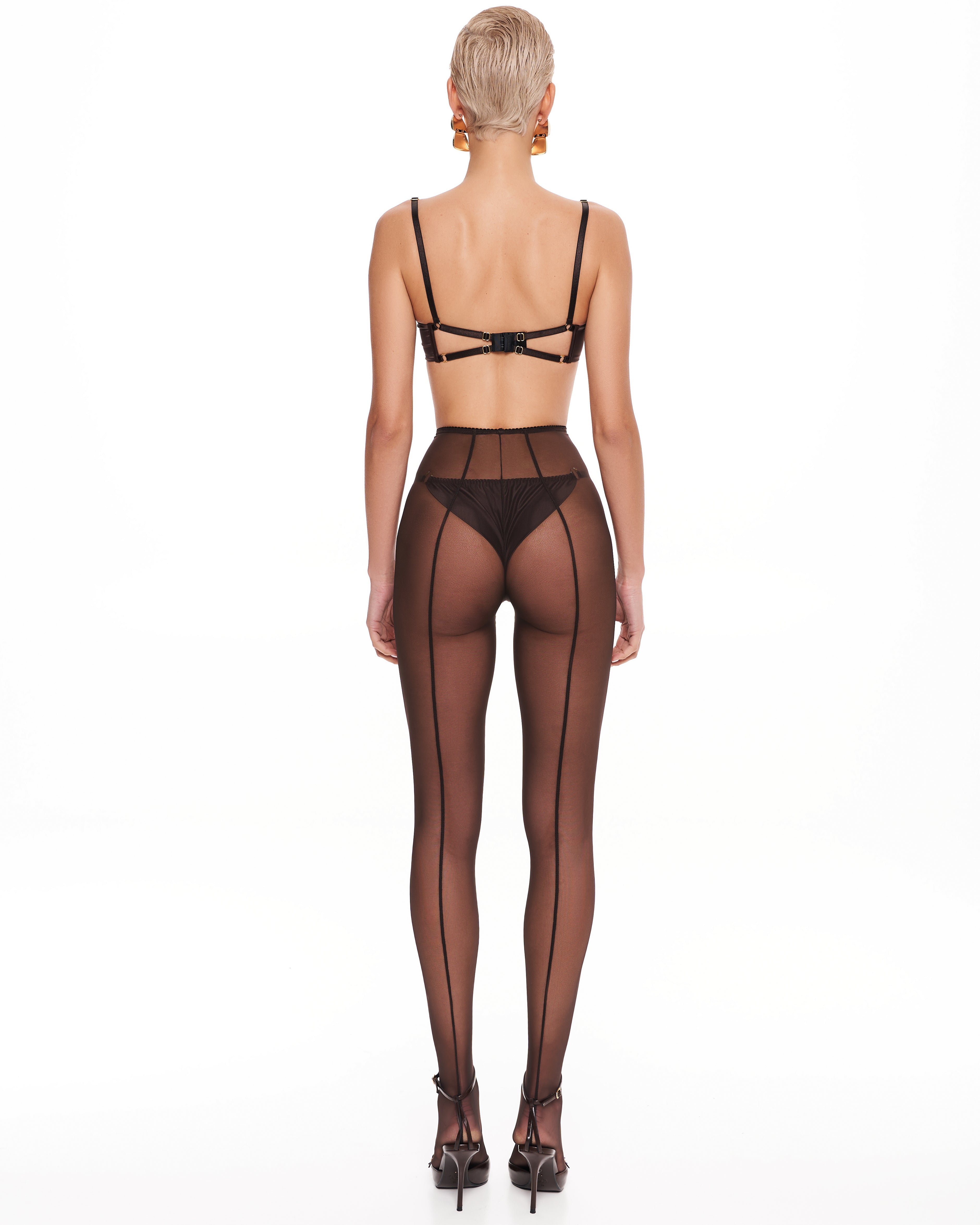 Колготки Mesh Choco
