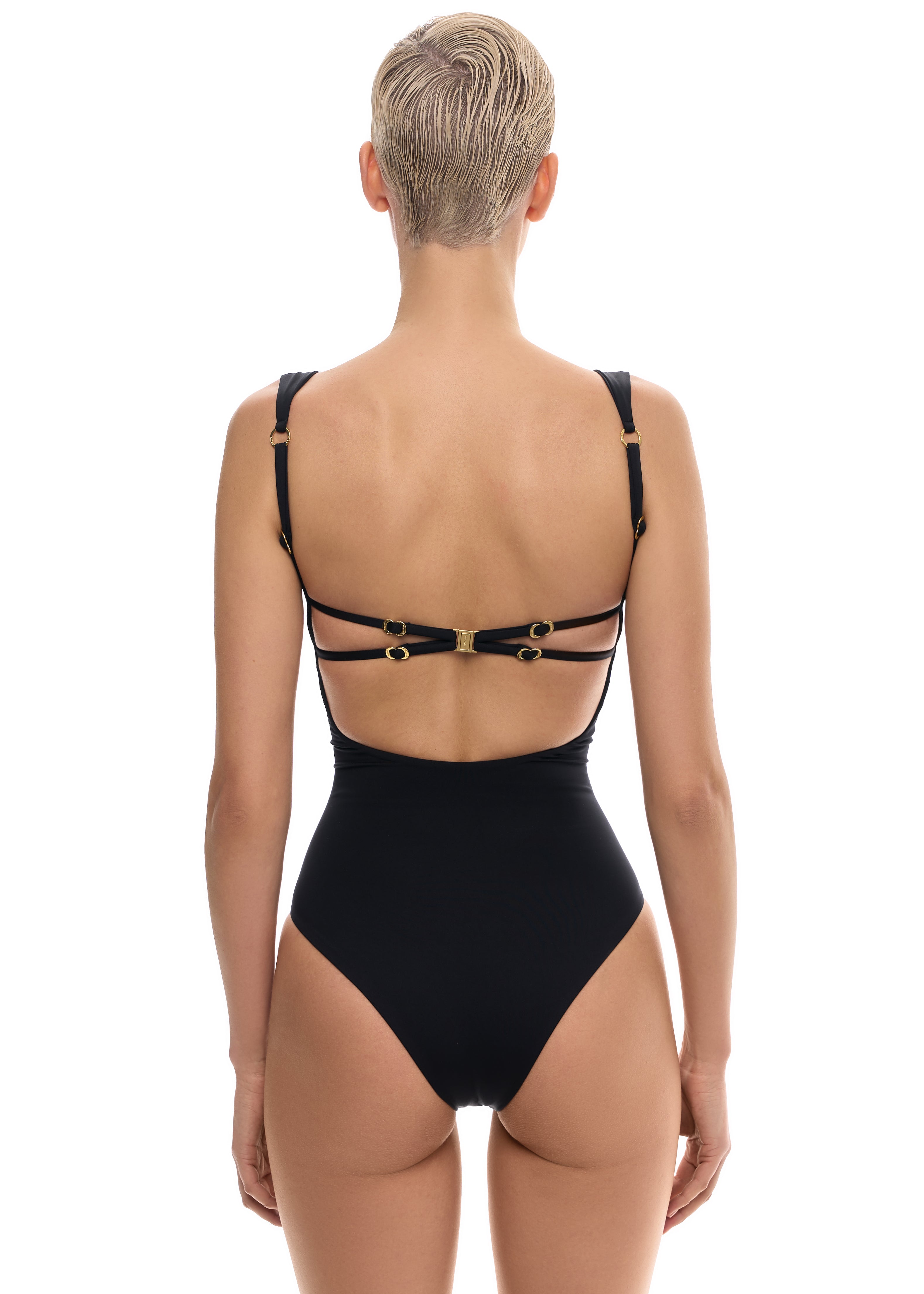 Swimsuit Monokini Jasmine Noir