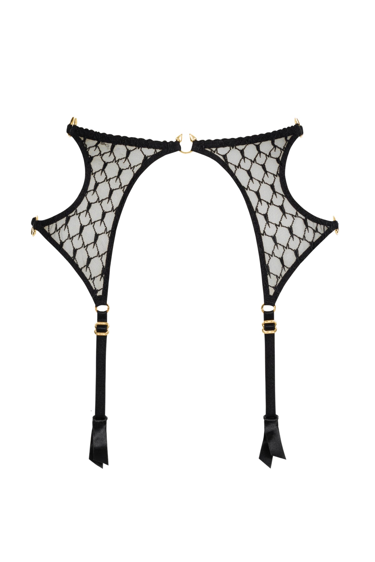 Пояс Pirsing Monogram Black