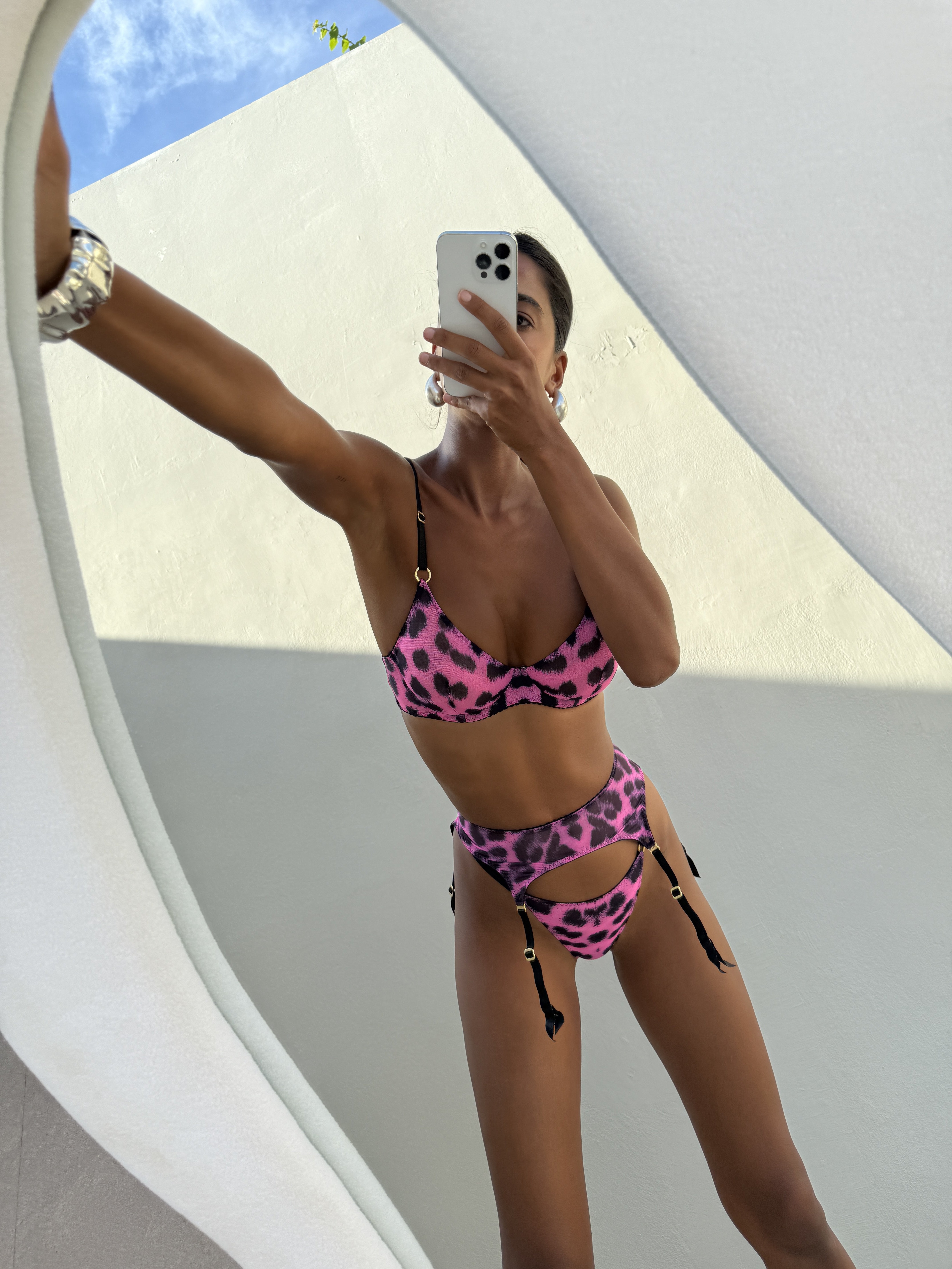 Bra Leopard Pink