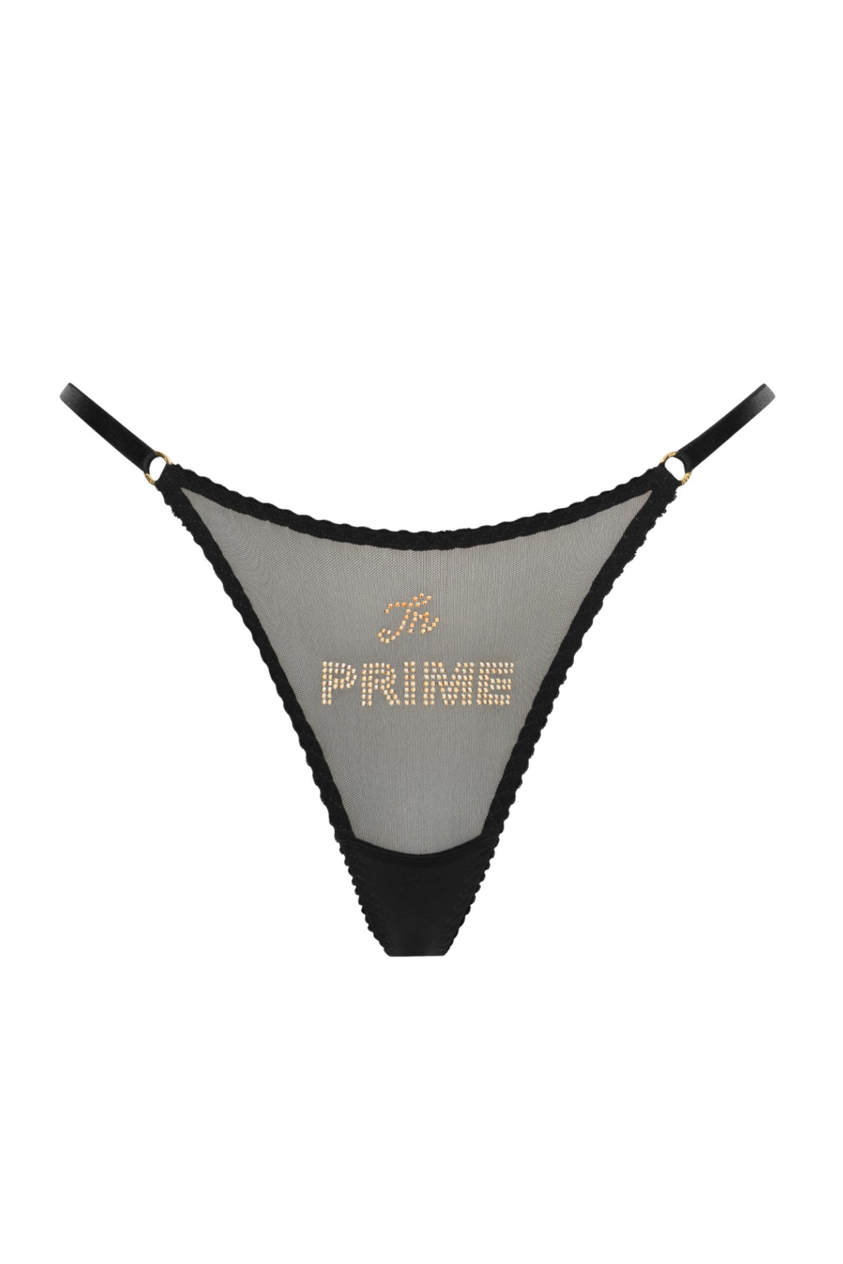 Трусики Black In Prime Gold