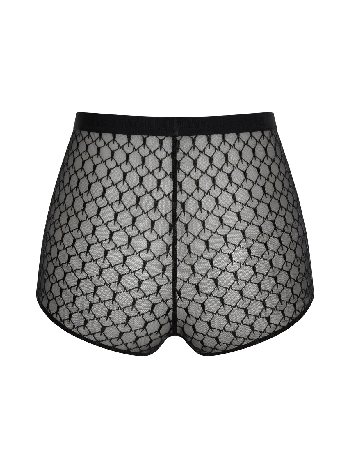 Трусики Top Monogram Black
