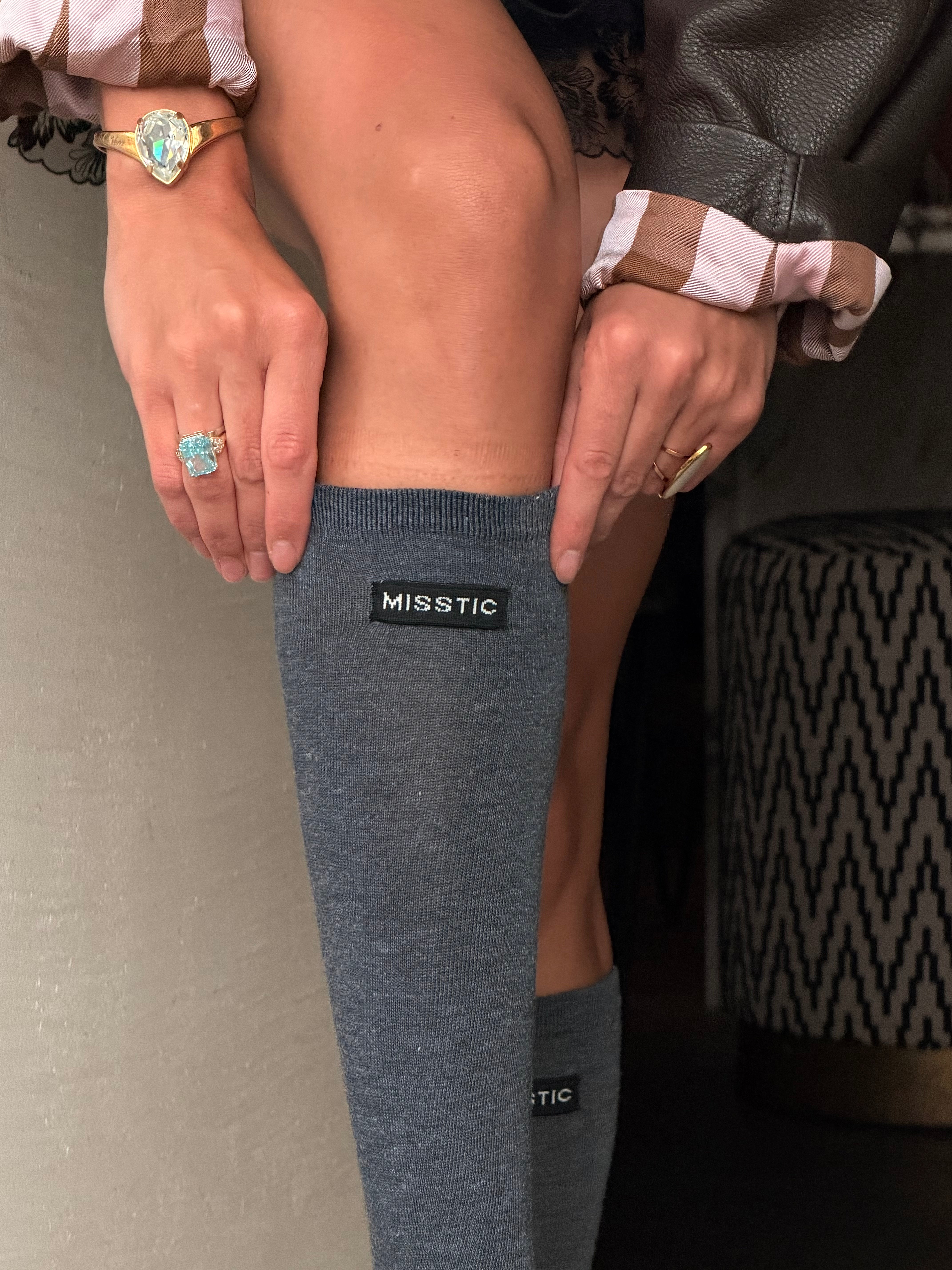  Knee-higs Grey