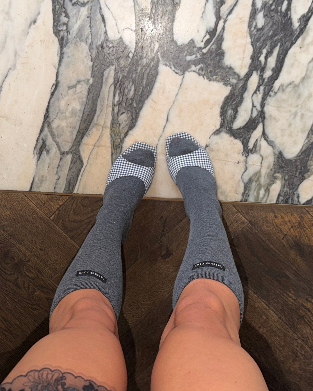  Knee-higs Grey
