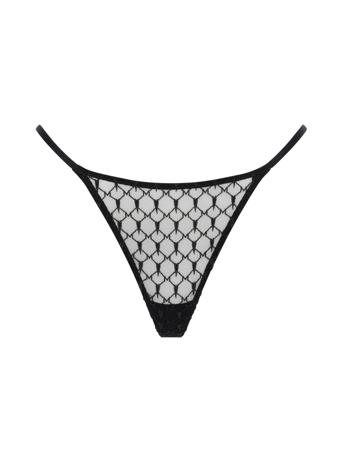 Трусики Top Monogram Black