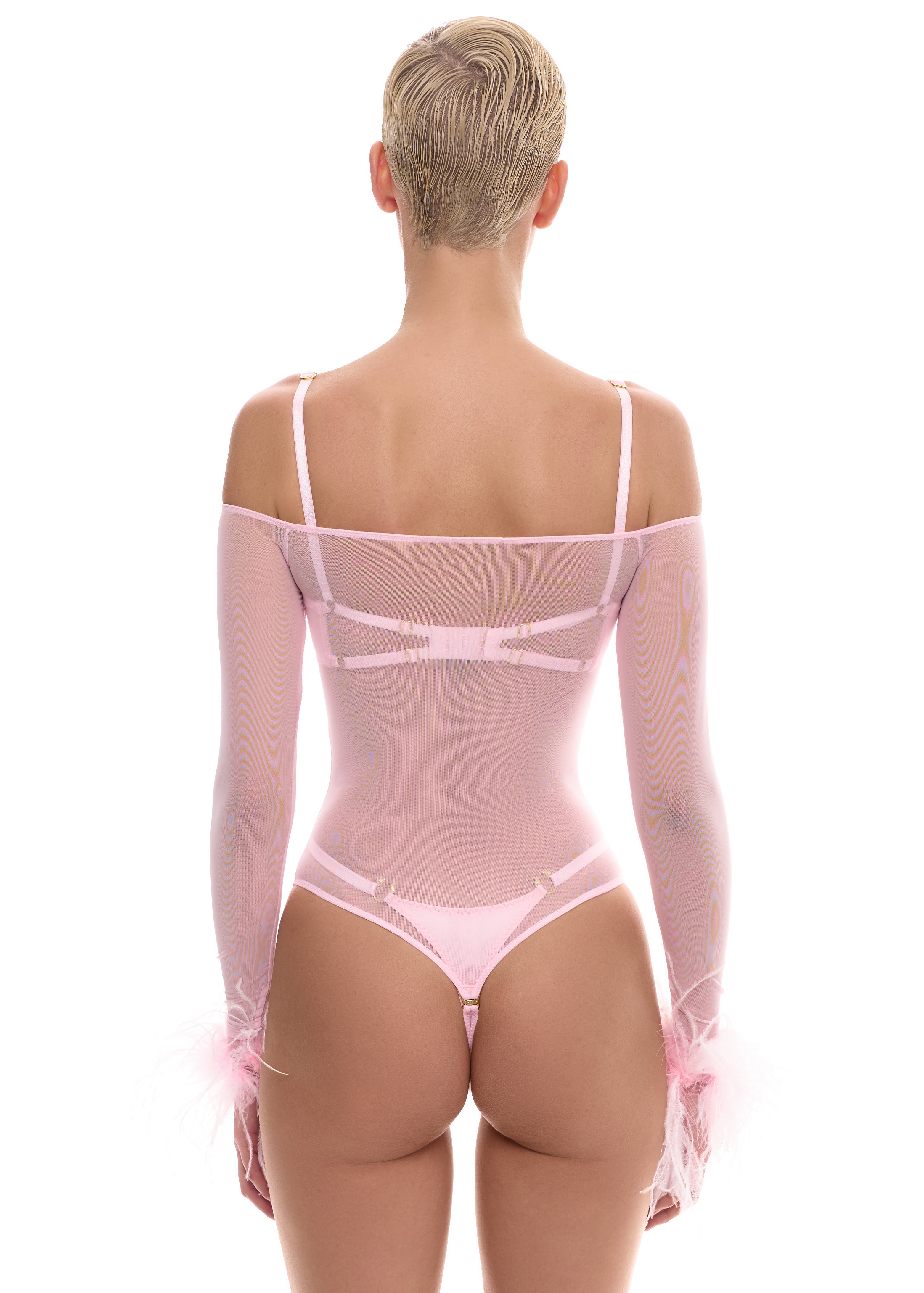 Panties Top Pirsing Pink