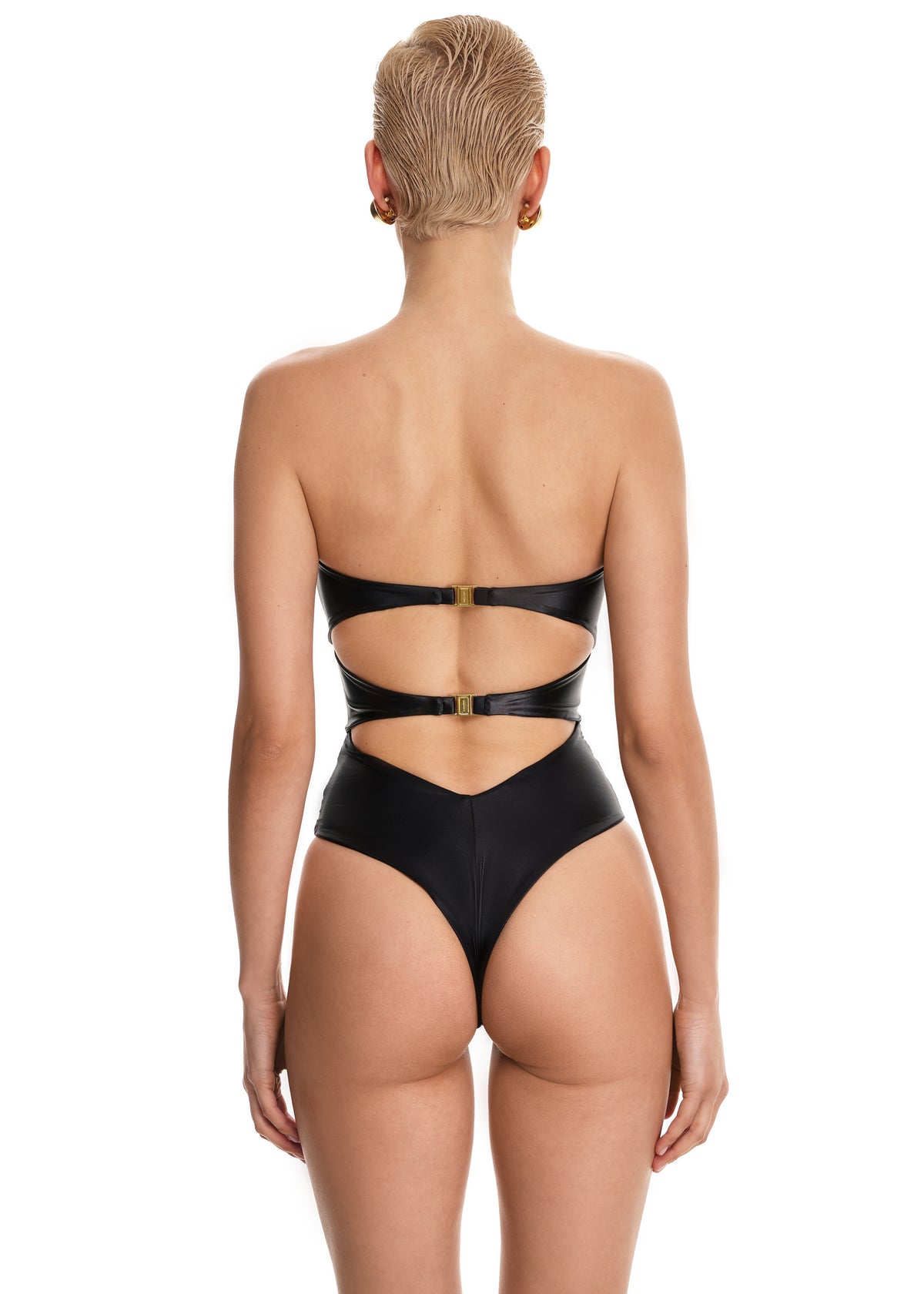 Купальник Monokini O'hara Black Laither