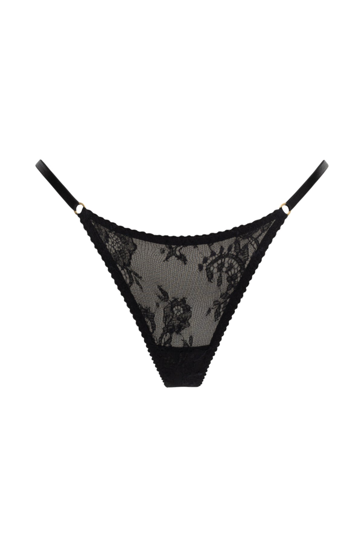 Трусики Top Lace Black