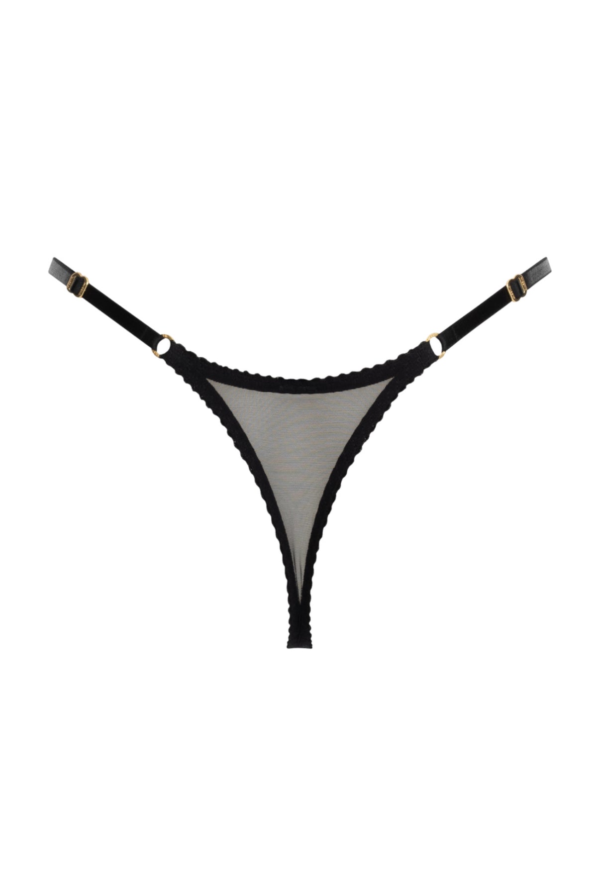 Трусики Top Lace Black